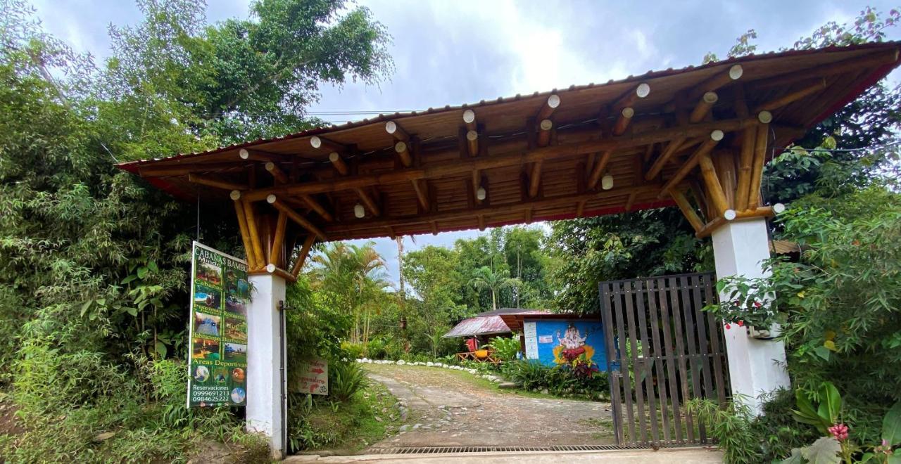 Cabañas Bambu Mindo Exterior foto