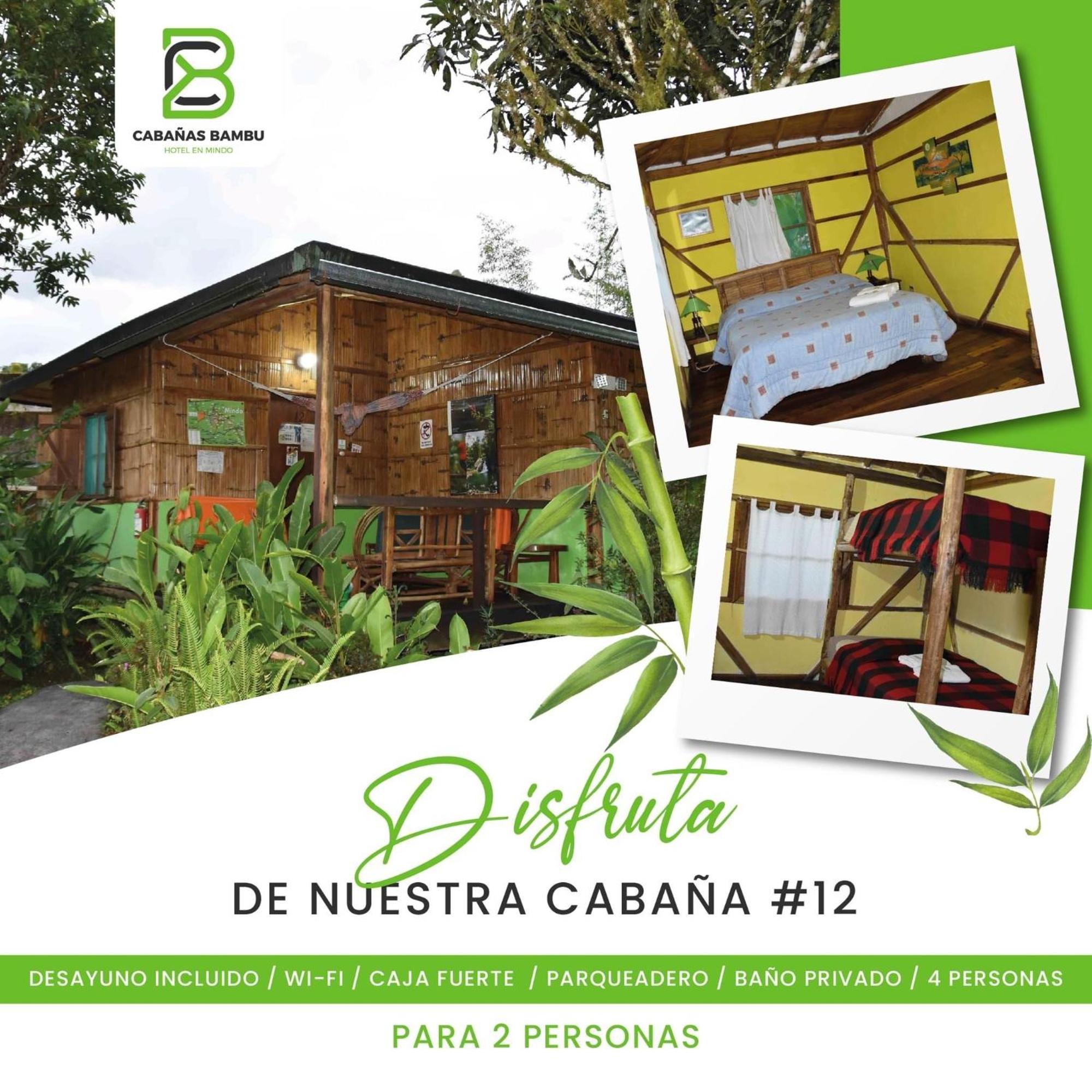 Cabañas Bambu Mindo Exterior foto