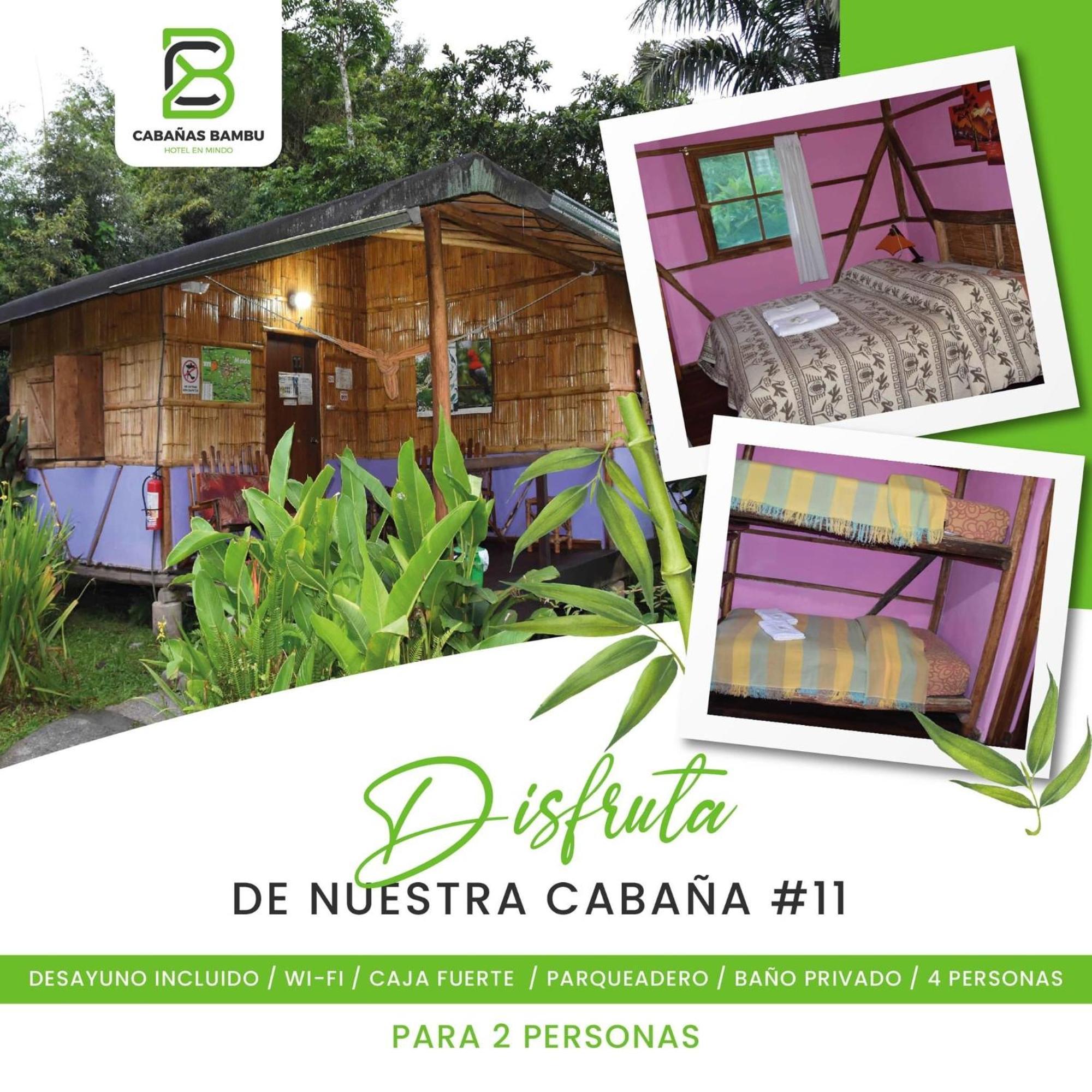 Cabañas Bambu Mindo Exterior foto
